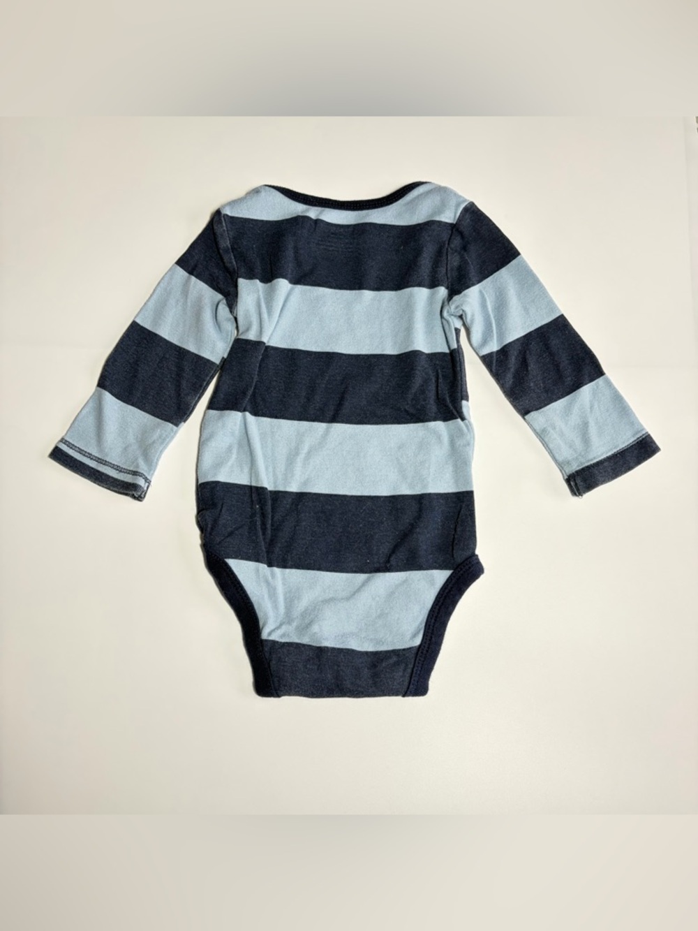 Bundle of Baby Shirts Tops Onesies Size 9 Months Carter’s Blue Fleece Winter - Picture 12 of 16